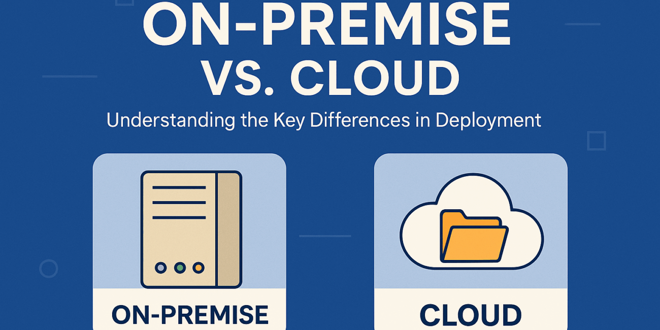 on premise vs cloud