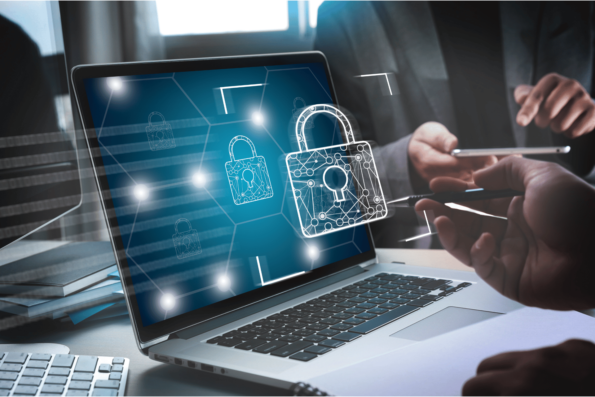 Security desktop alert
