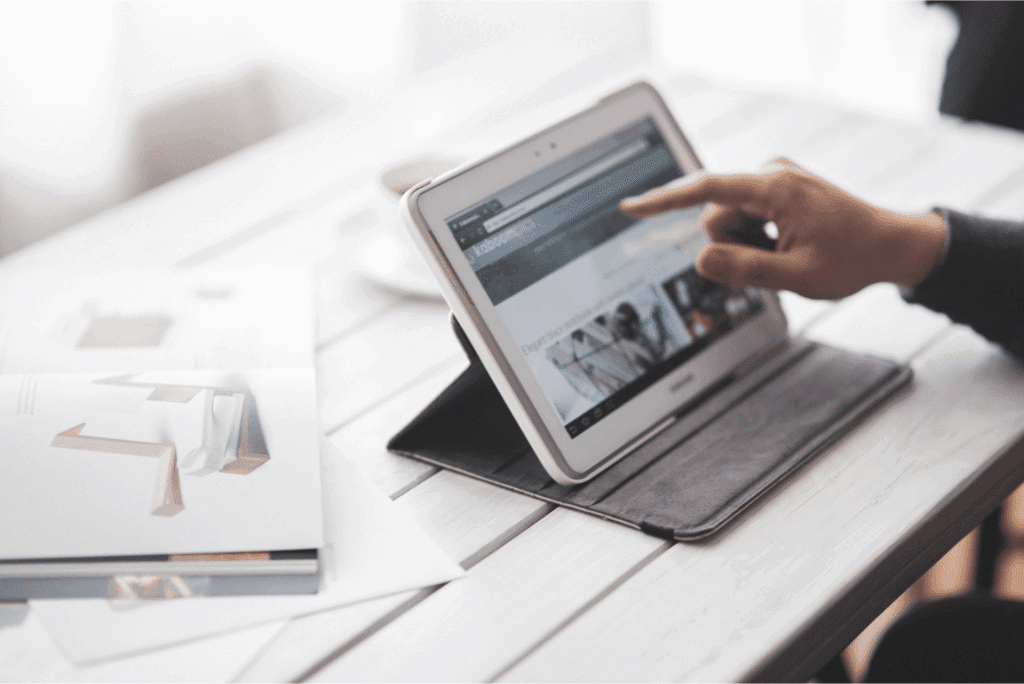 approvals app on tablet