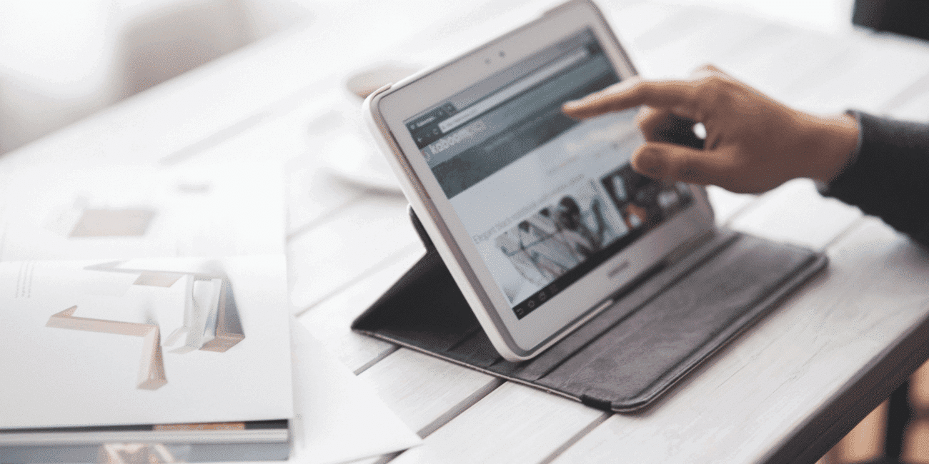 approvals app on tablet