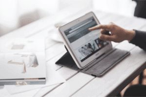 approvals app on tablet