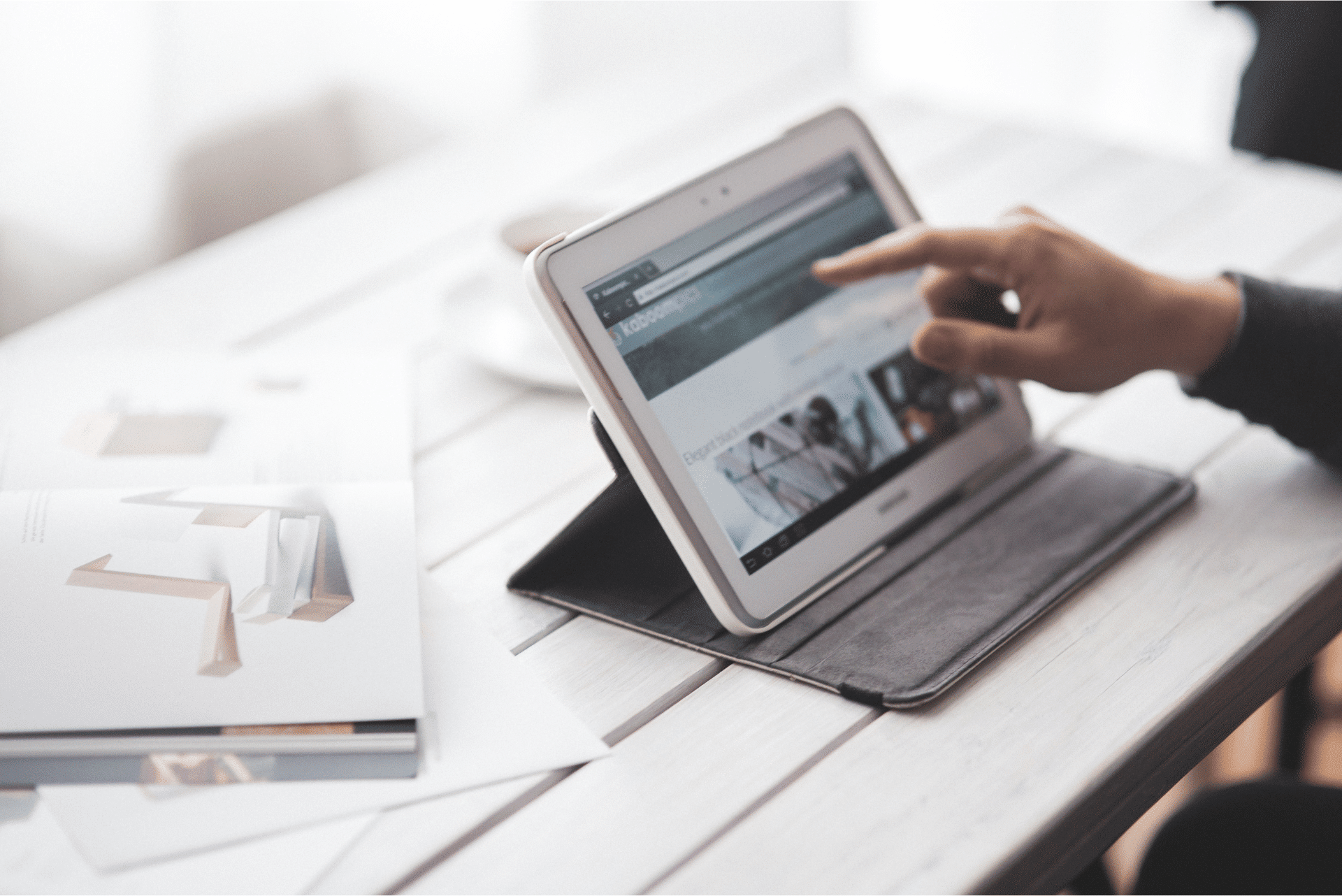 approvals app on tablet